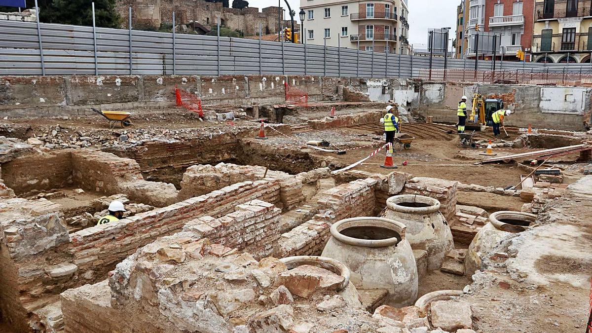 Excavaciones del Astoria.