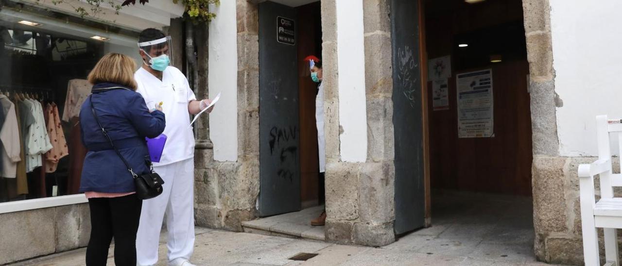 Centro de salud del Casco Vello de Vigo. // José Lores