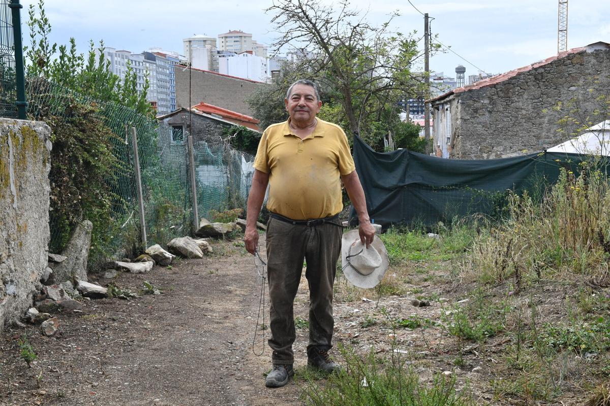El residente en la pequeña 'aldea' de Visma, Sigifredo Beyona.