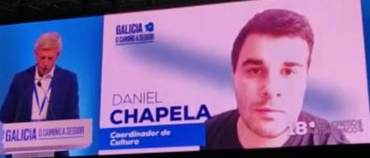 Alfonso Rueda anuncia el nombramiento de Daniel Chapela.