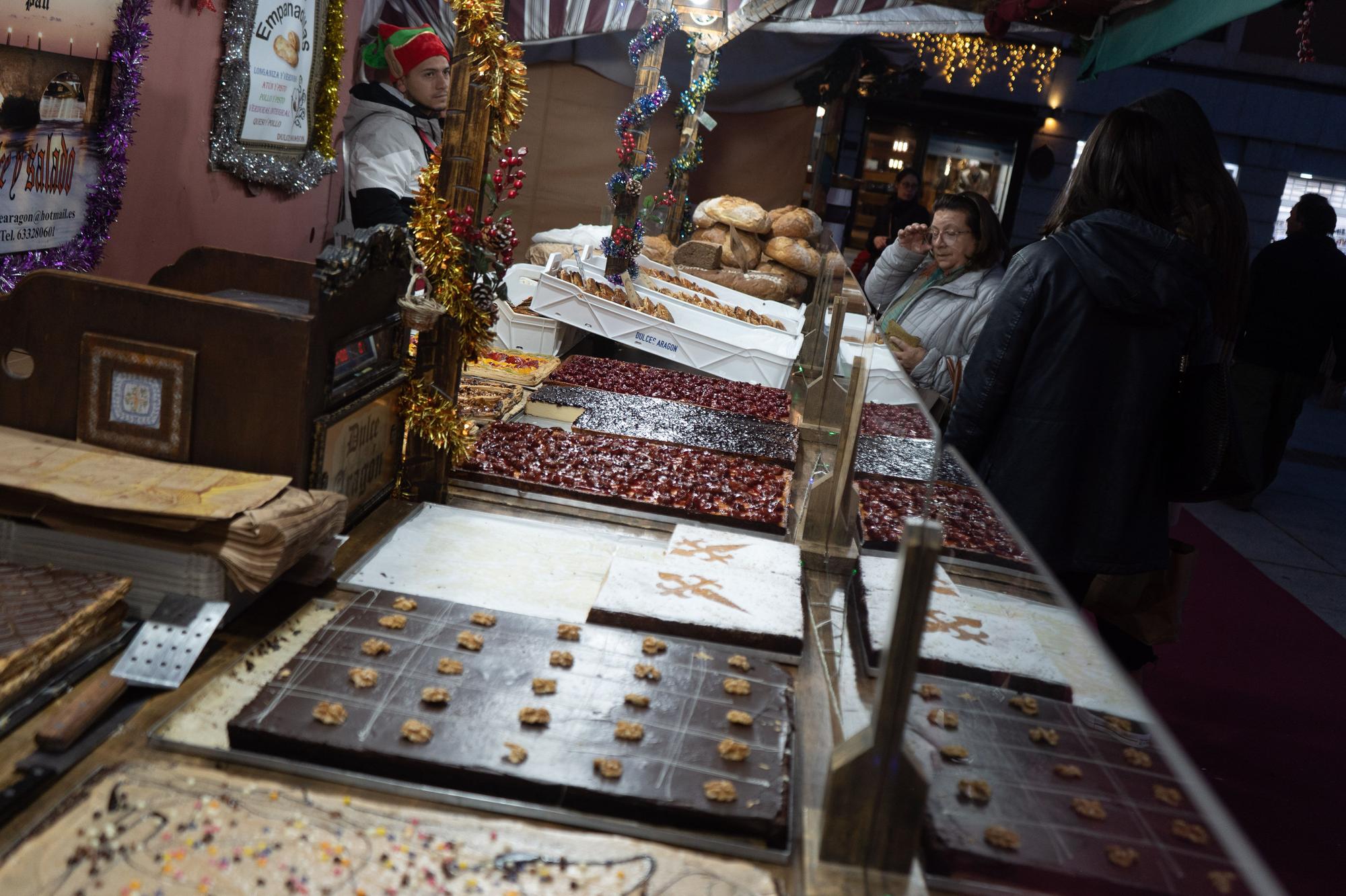 El mercado de Navidad de Zamora, en imágenes