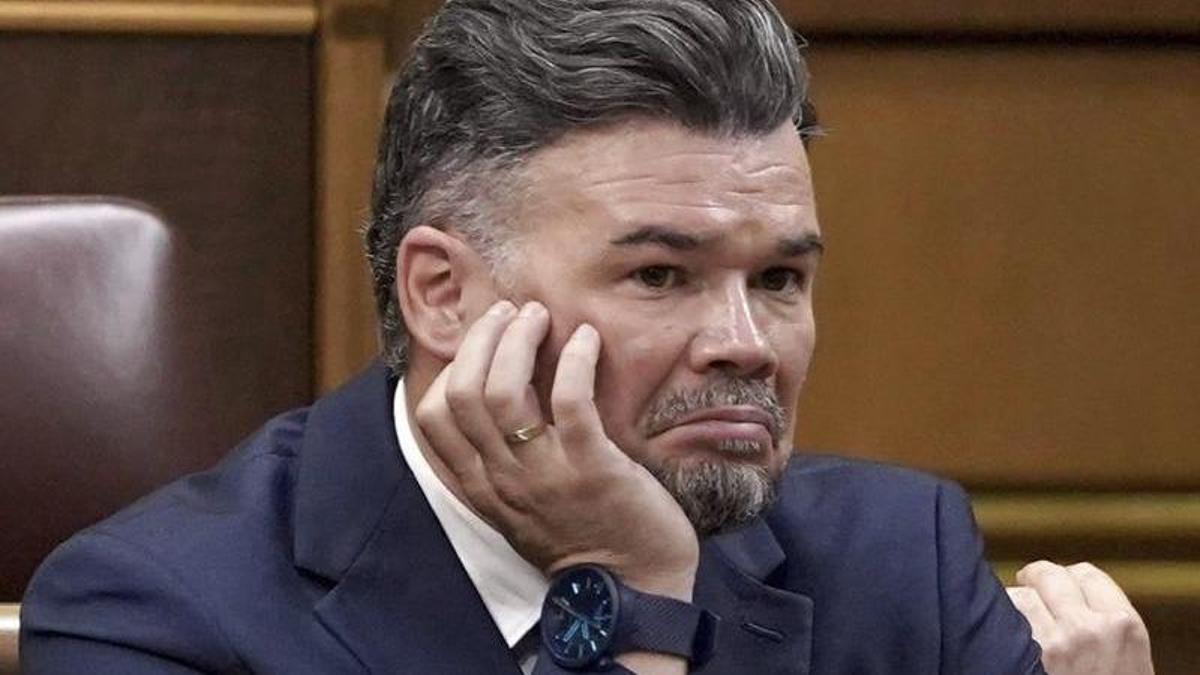 El portaveu d’ERC al Congrés, Gabriel Rufián. | JOSÉ LUIS ROCA.