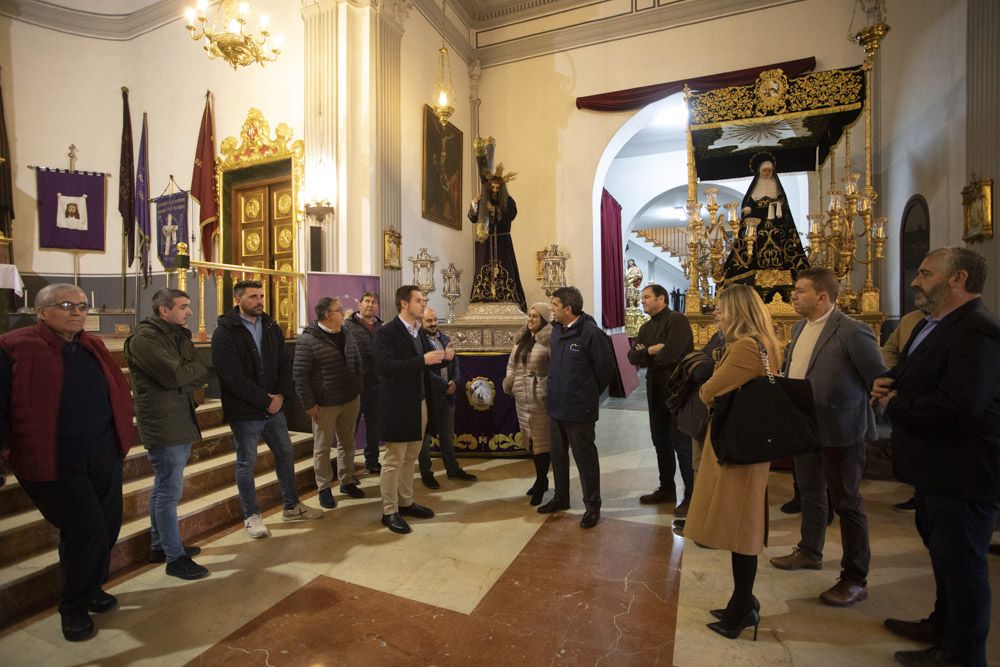 La Mayoralía de la Sang de Sagunt recibe la visita de Carlos Mazón