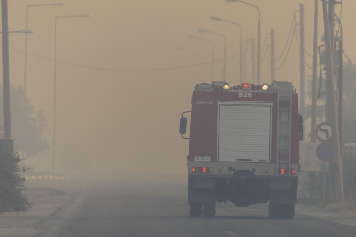 Los incendios forestales se han desatado en Grecia