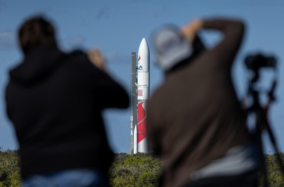 NASA's United Launch Alliance (ULA) Vulcan Centaur rocket roll-out