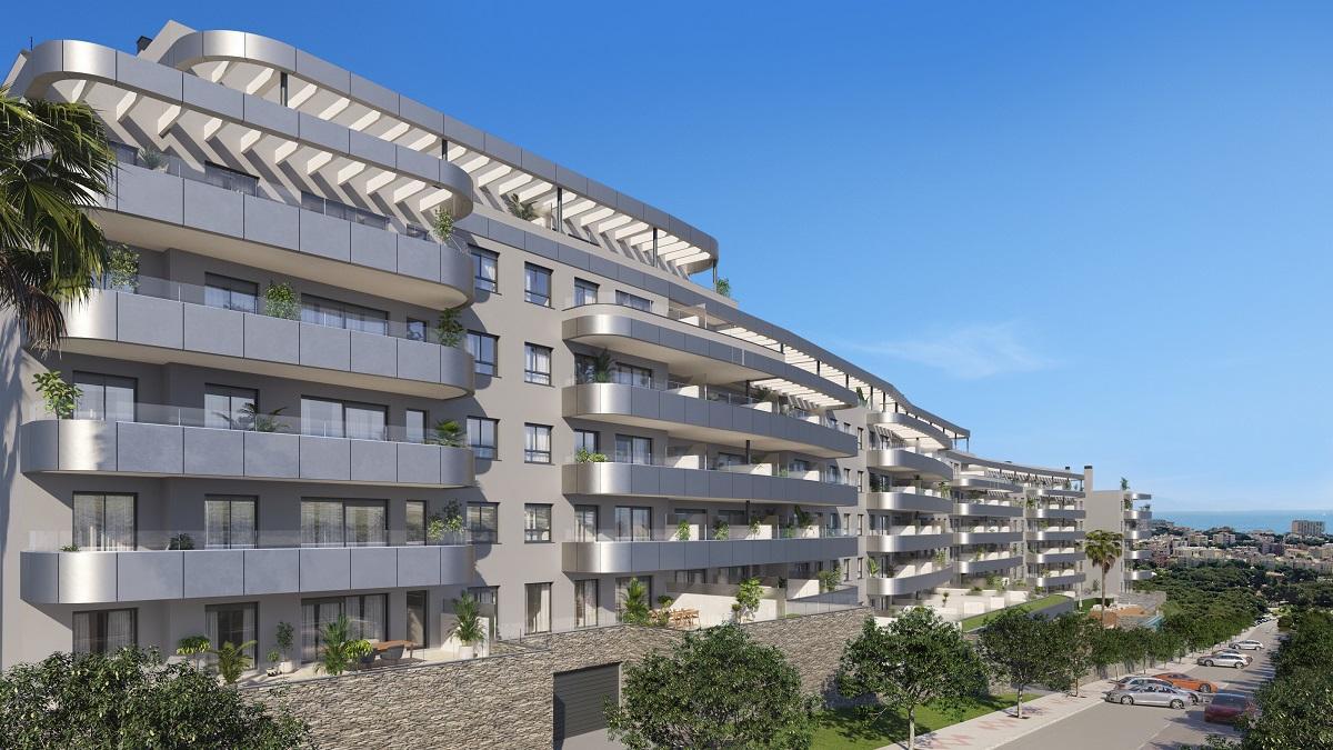 Una imagen recreada de la futura promoción de One Oak, que Kronos Homes construirá en Torremolinos.