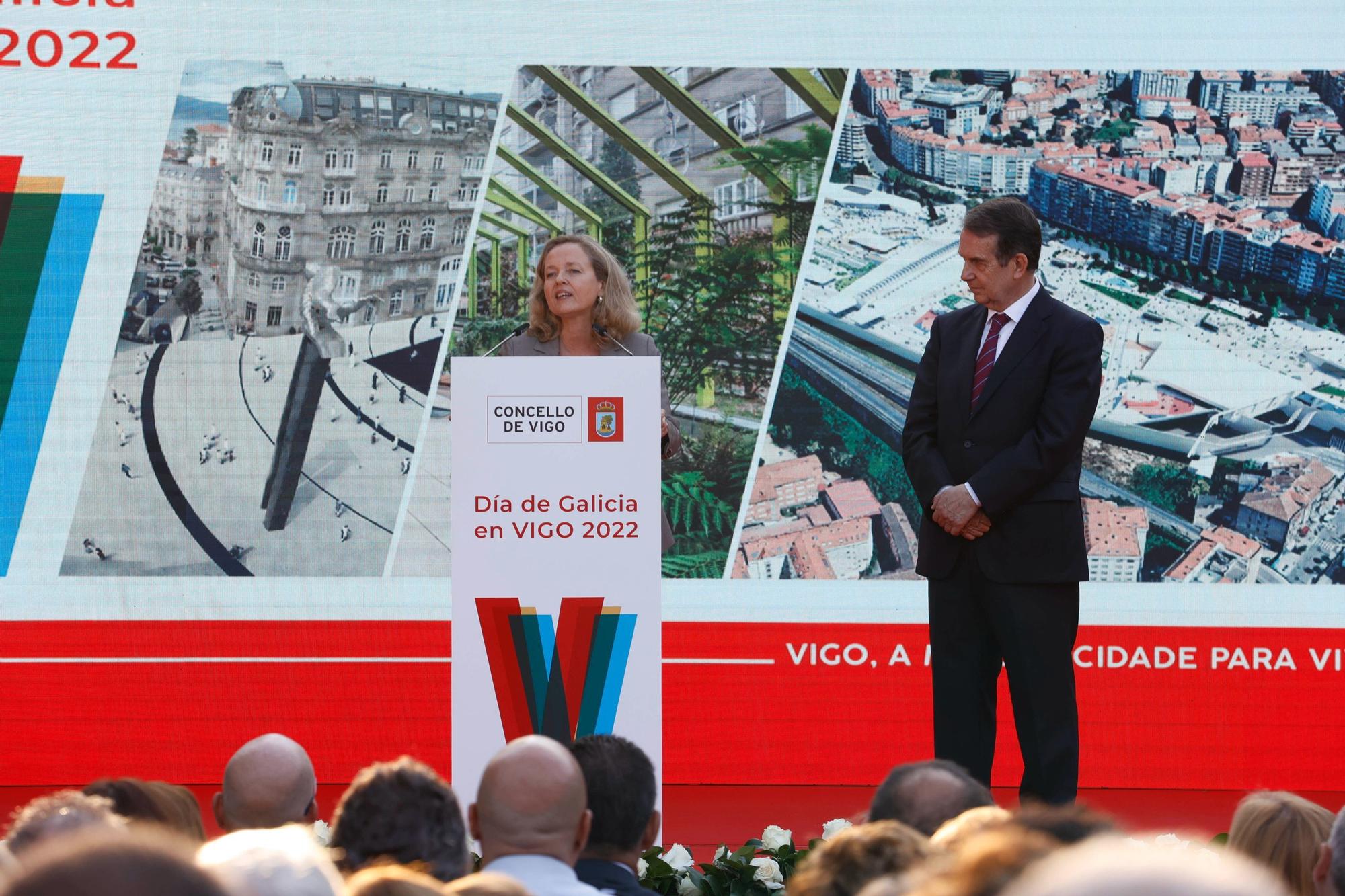 Vigo se reivindica en el Día de Galicia