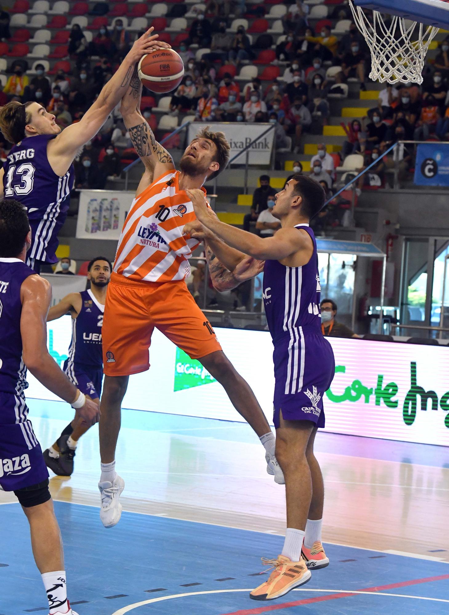 El Leyma cae ante el Valladolid (80-81)