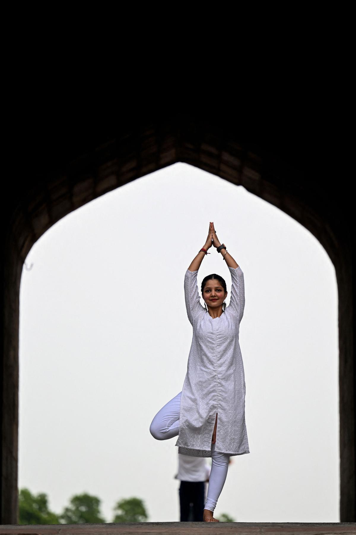 Día Internacional del Yoga en la India