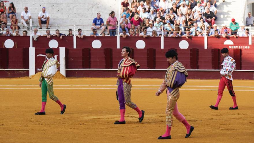 Novillada con picadores en la Feria Taurina de Málaga 2019