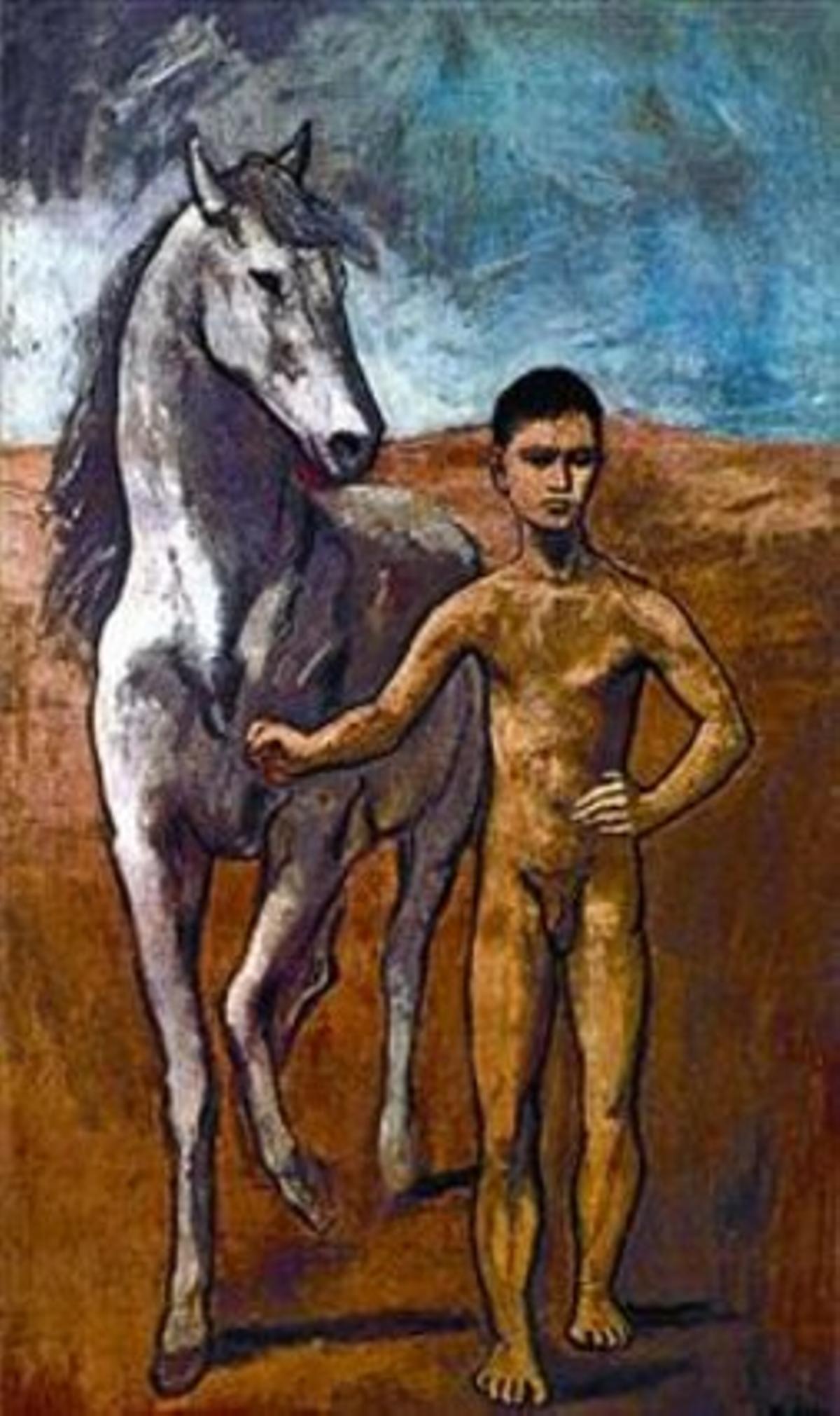 ’WILLIAM S. PALEY COLLECTION’’Jove amb cavall’ (1905-6)Pablo Picasso ’WILLIAM S. PALEY COLLECTION’’Jove amb cavall’ (1905-6)Pablo Picasso