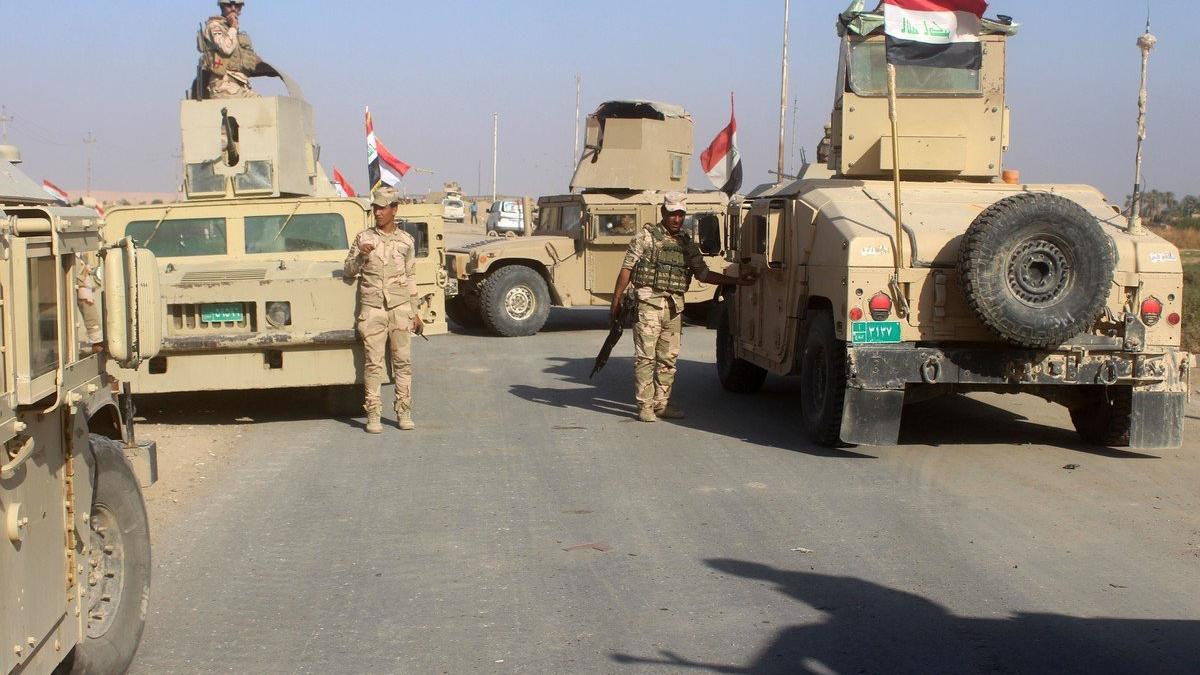 Las Fuerzas Armadas de Irak durante la operación militar