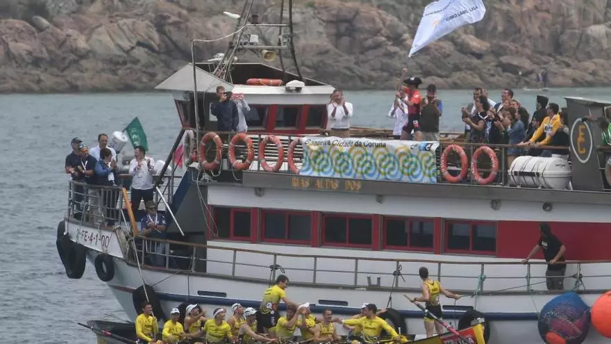 Orio ratifica su doblete en la ensenada coruñesa