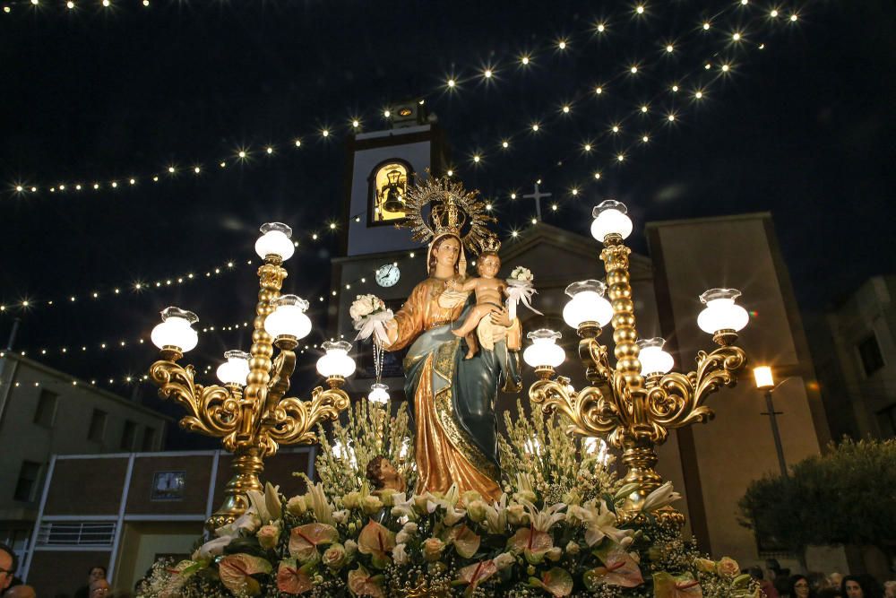 Procesión de la Virgen del Rosario en Rojales