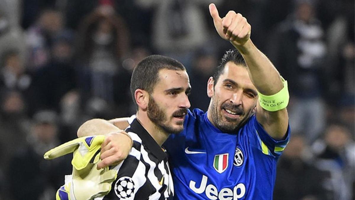 Buffon salvó a la Juventus en los primeros compases de partido