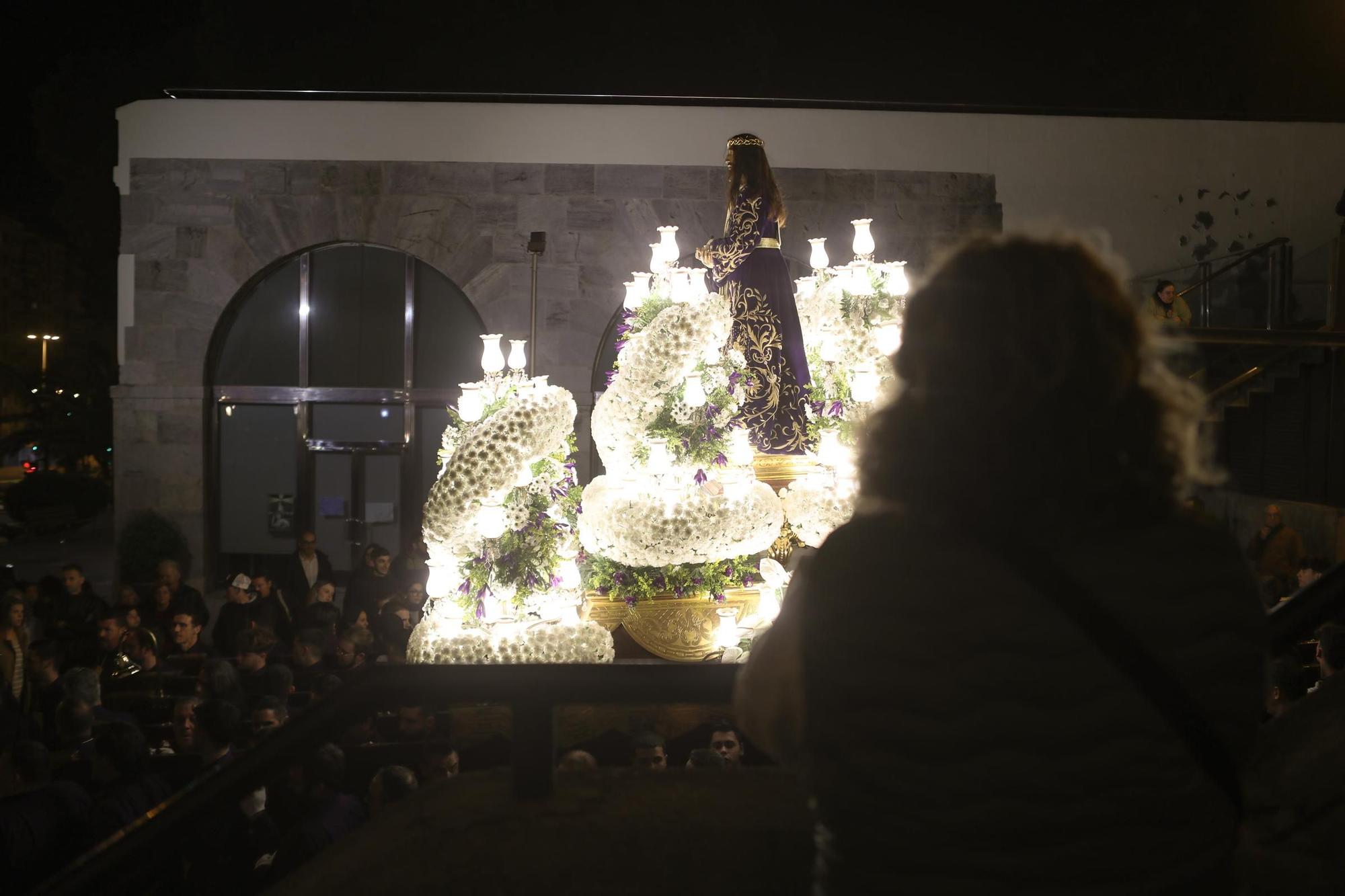 Las imágenes del Encuentro de Jesús de Nazareno y la Dolorosa en Cartagena