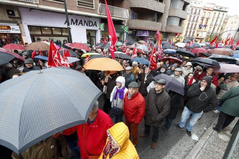 Movilización sin precedentes de los jubilados