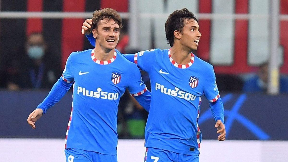 Antoine Griezmann y Joao Félix.