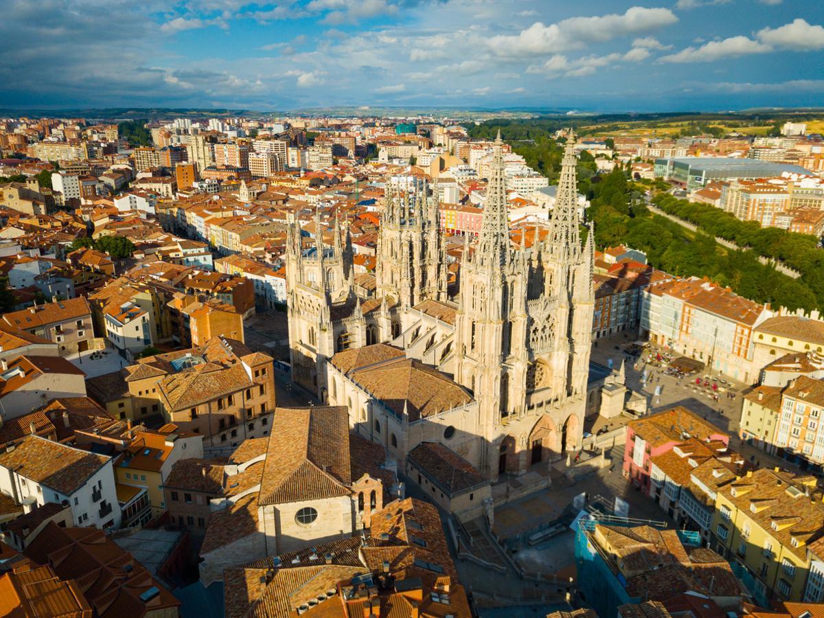 El emperador Carlos V hizo parada en la ciudad de Burgos durante su viaje