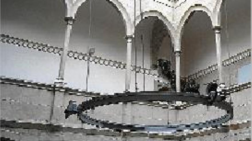 El pati gòtic, un dels espais més emblemàtics del Palau Llobera