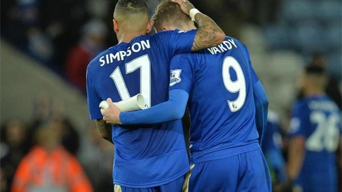 Vardy es el máximo goleador de la Liga inglesa