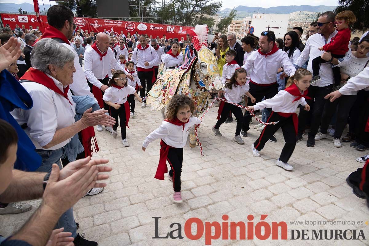 Desfile infantil en las Fiestas de Caravaca (Bando Caballos del Vino)