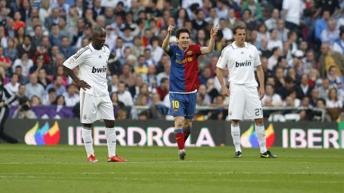 Leo Messi celebra uno de los goles anotados en el 2-6 de la temporada 2018/2019.
