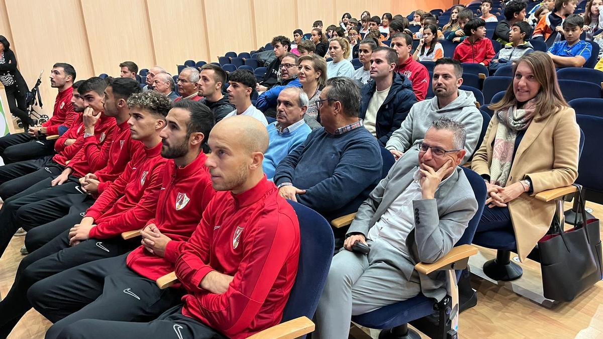 El Barbastro ha vivido el sorteo en el Centro de Congresos de la localidad.