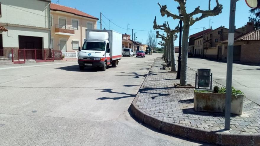 Una imagen del casco urbano de Villabrázaro. | E. P.