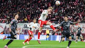 El Eintracht cayó goleado en Leipzig