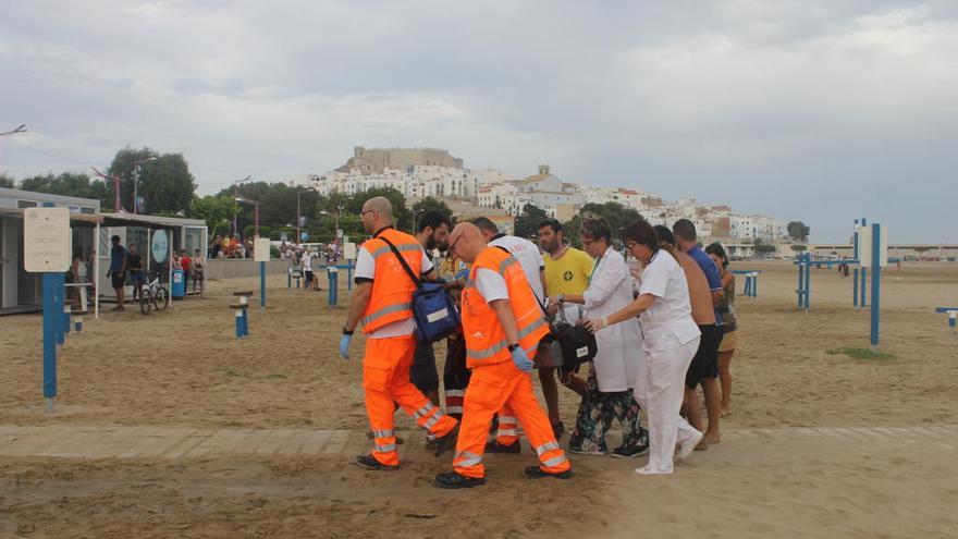 Fallece el menor que quedó atrapado en las rocas de Peñíscola el pasado viernes