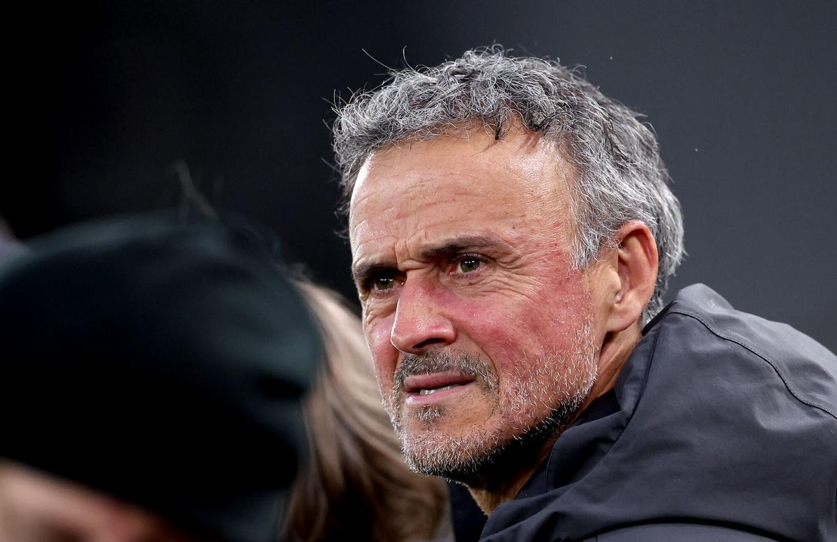 Luis Enrique, en Anfield