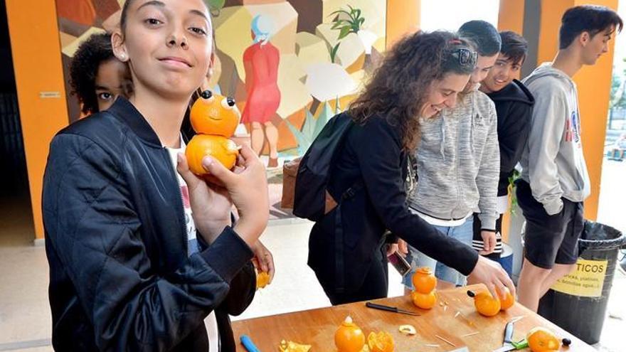 Desayuno en el IES La Rocha