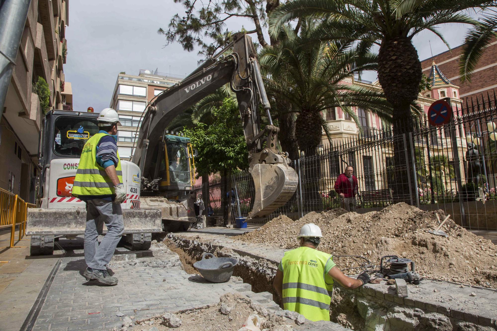 Una imagen de archivo del terremoto de Lorca.