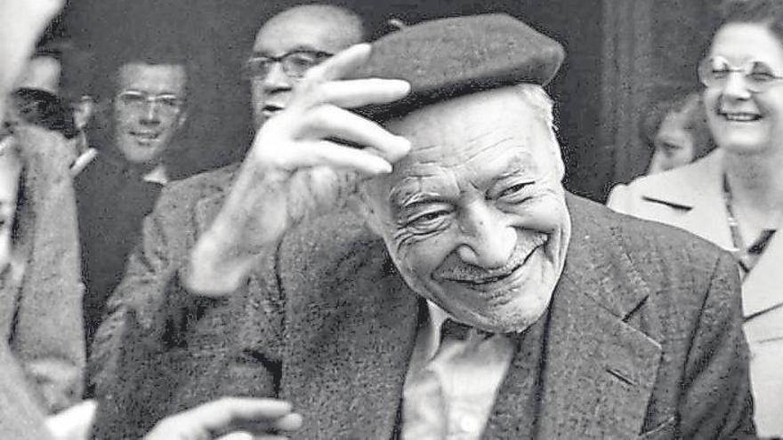 Josep Pla en Figueres en 1976