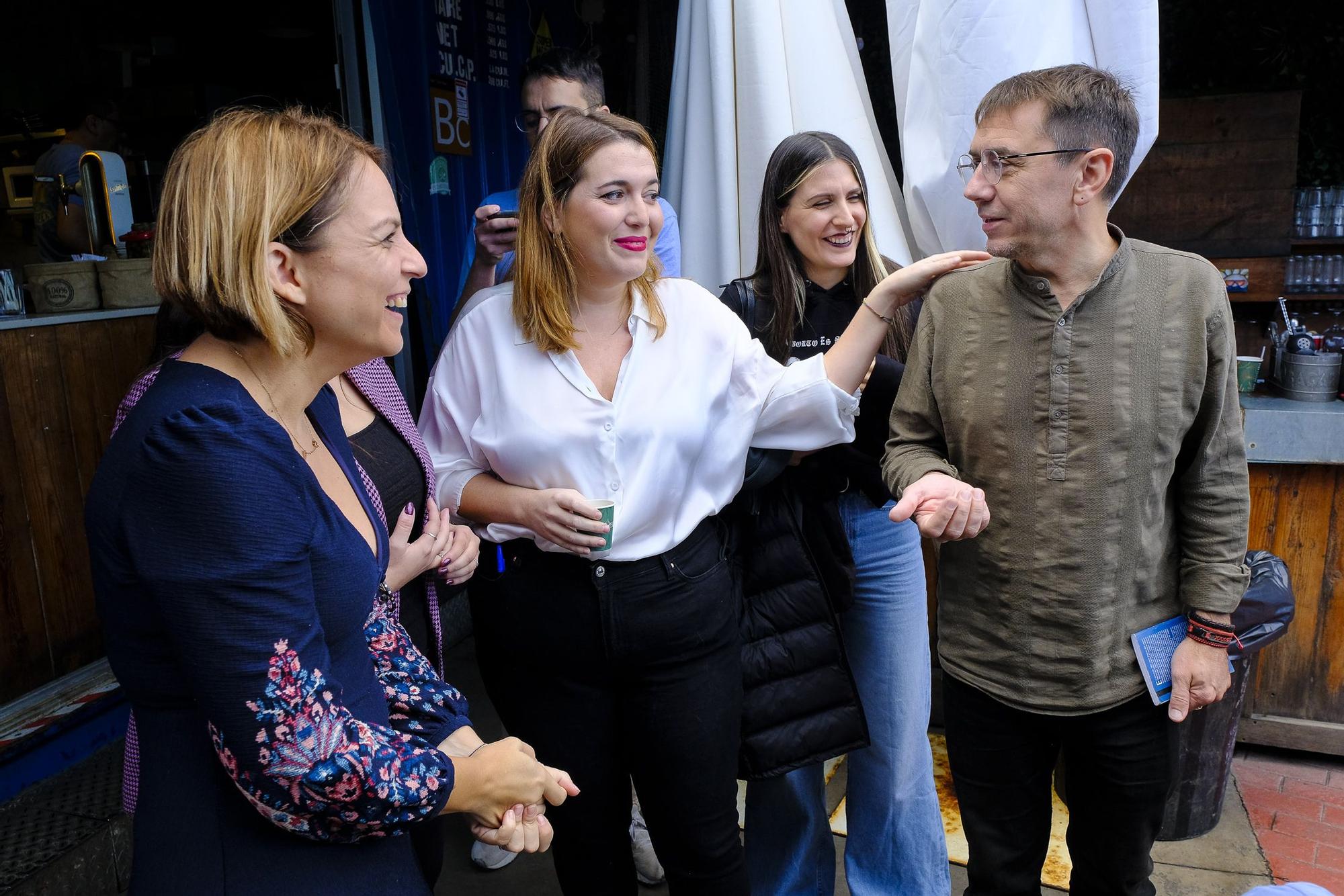 Presentación en Las Palmas de Gran Canaria de las candidaturas de Podemos