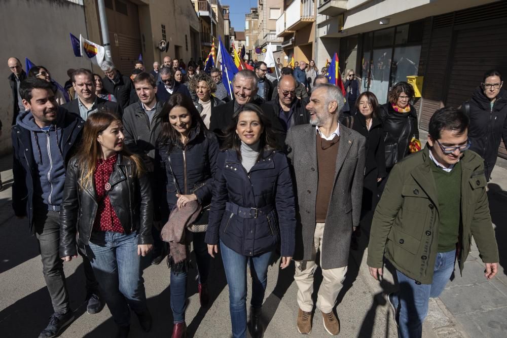 Ciutadans amb Inés Arrimadas fan un acte de partit a Amer