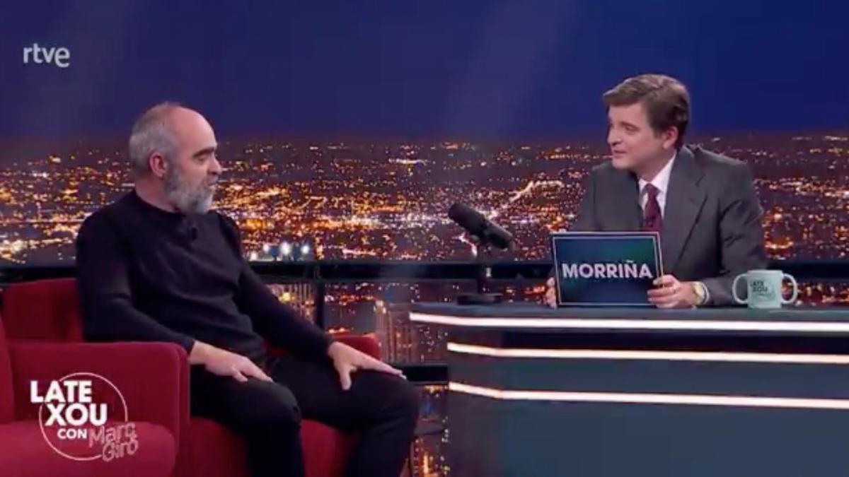 Luis Tosar y Marc Giró en 'Late Xou'