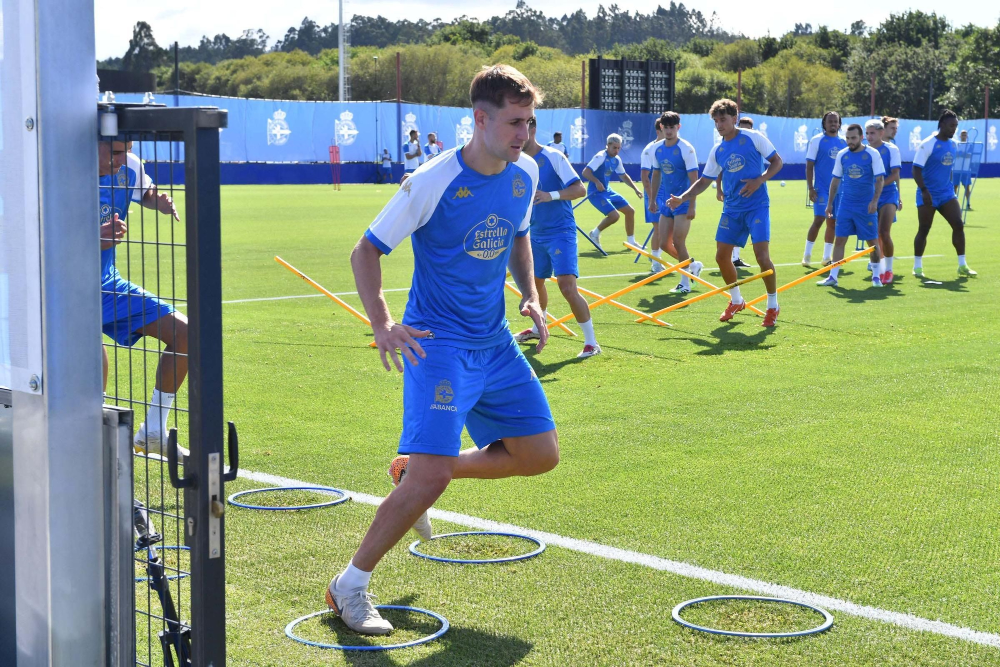 Primer entrenamiento bajo las órdenes de Antonio Hidalgo