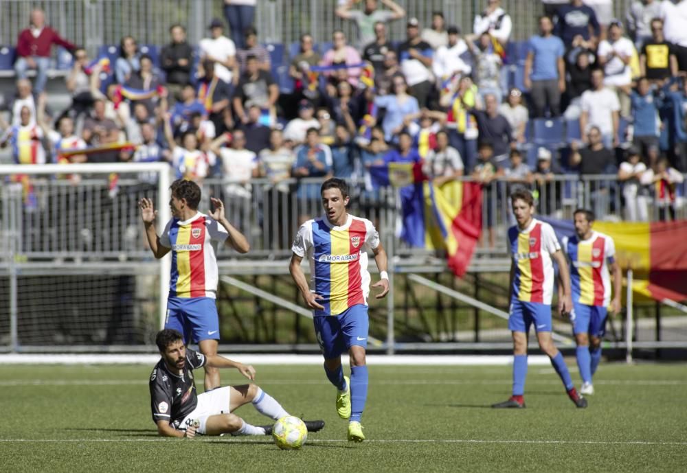El Hércules cae en Andorra y sigue en los puestos de descenso