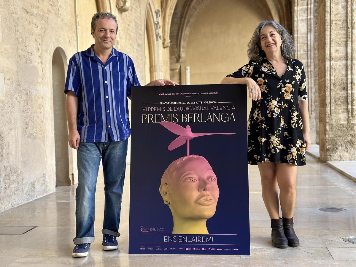 Assad Kassab y Teresa Cebrián.