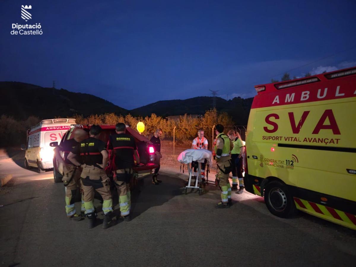 Rescate en Borriol.