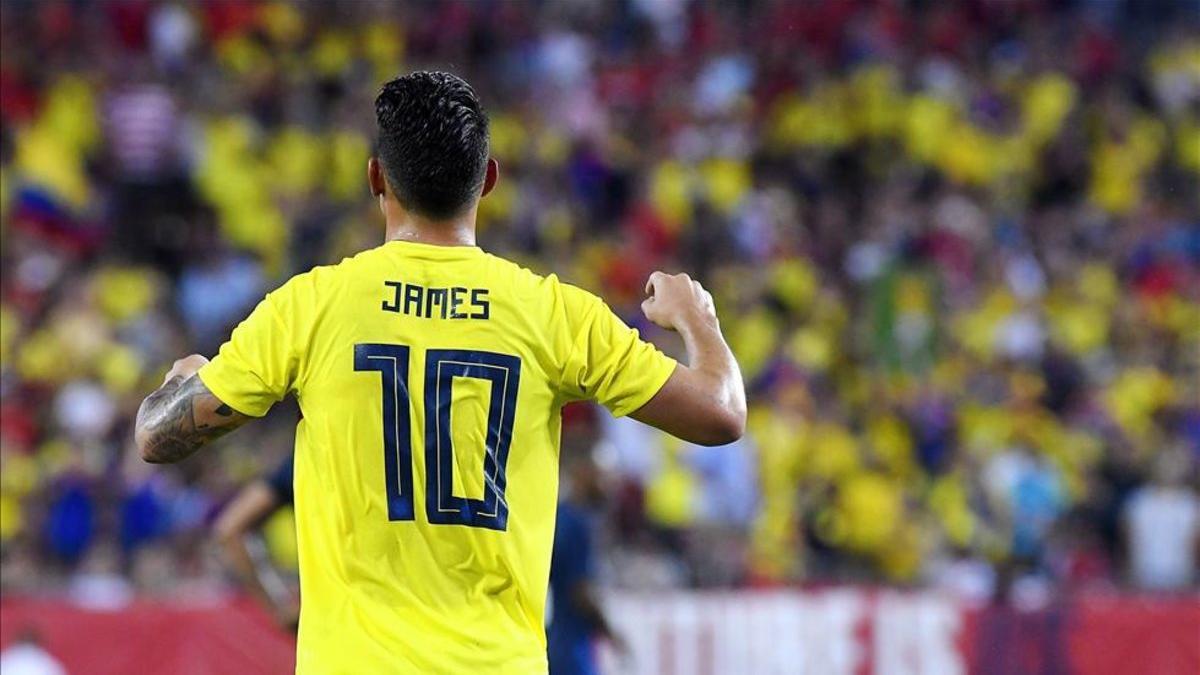 James Rodríguez fue la figura del partido