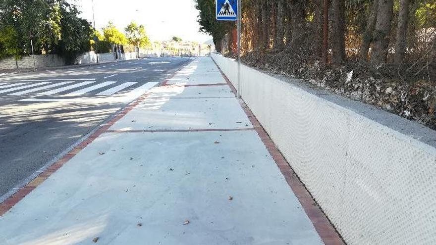 Finalizadas las mejoras en las calles Mariano Rojas y La Huerta en Bullas