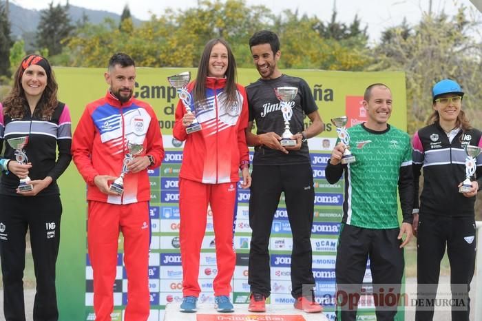 Llegada y entrega de trofeos de El Valle Trail