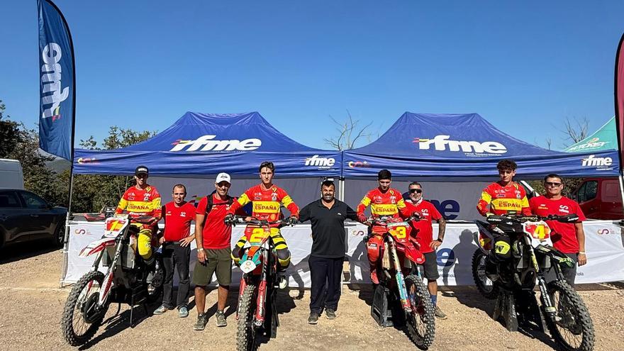 Elías Escandell se proclama subcampeón del Trofeo Mediterráneo de Motocross 2025 con la Selección Española
