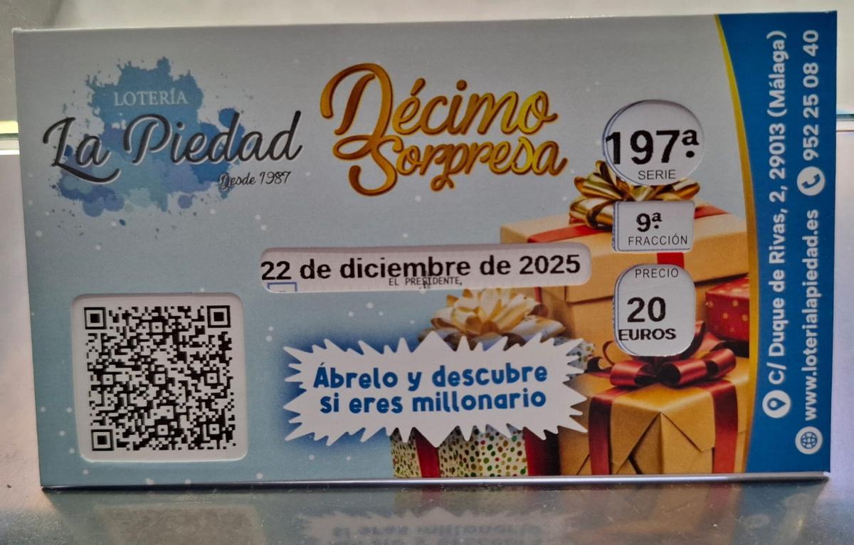 Los sobres sorpresa de Lotería La Piedad son ya una tradición navideña
