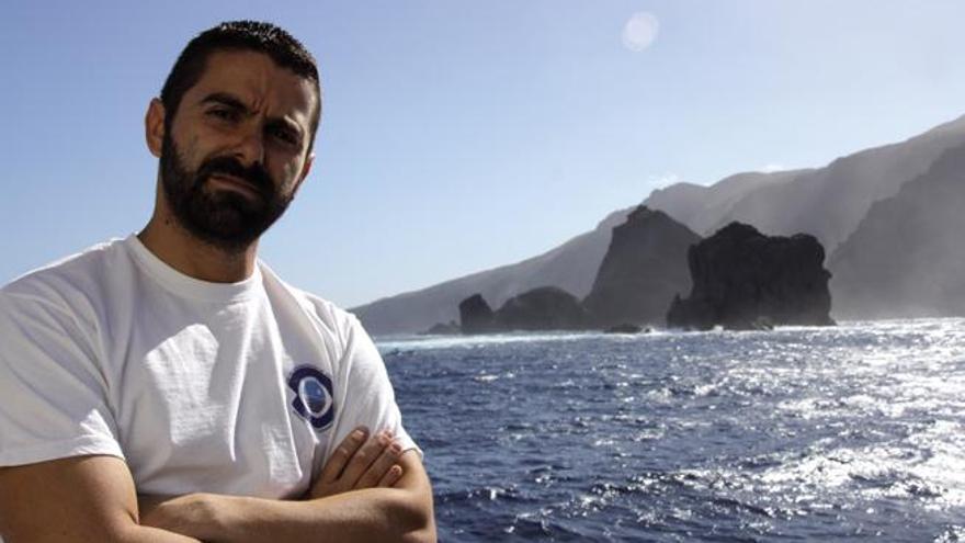 Eugenio Fraile, científico del Instituto Oceanográfico de Canarias