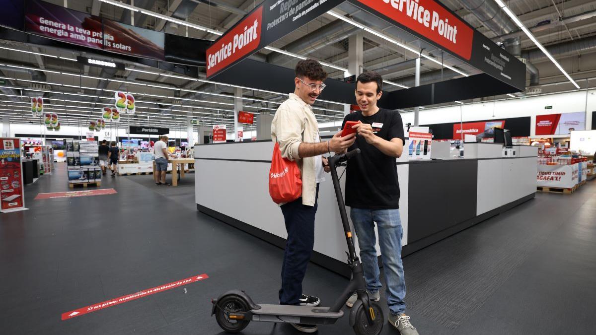 Al Service Point de MediaMarkt es repara tota mena de dispositius