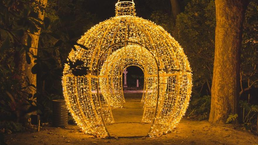 La magia de &#039;Las Luces del Botánico&#039; ya han atraído a más de 62.000 malagueños